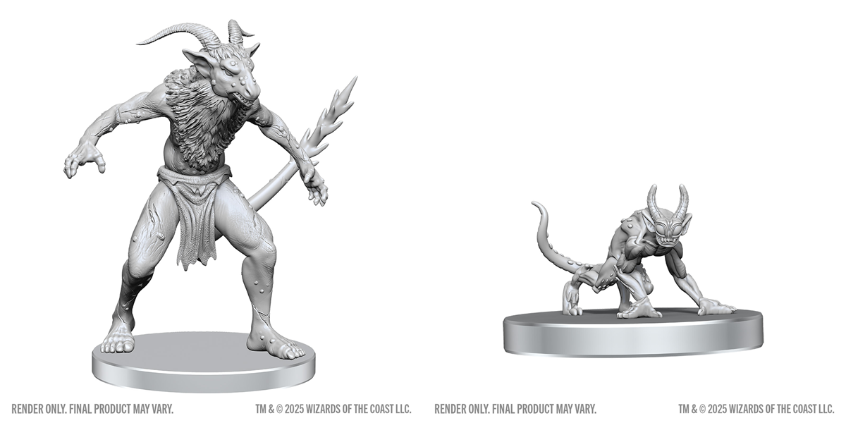 D&D Nolzur's Marvelous Miniatures: BULEZAU & QUASIT Minatures Wizkids Games | Red Claw Gaming