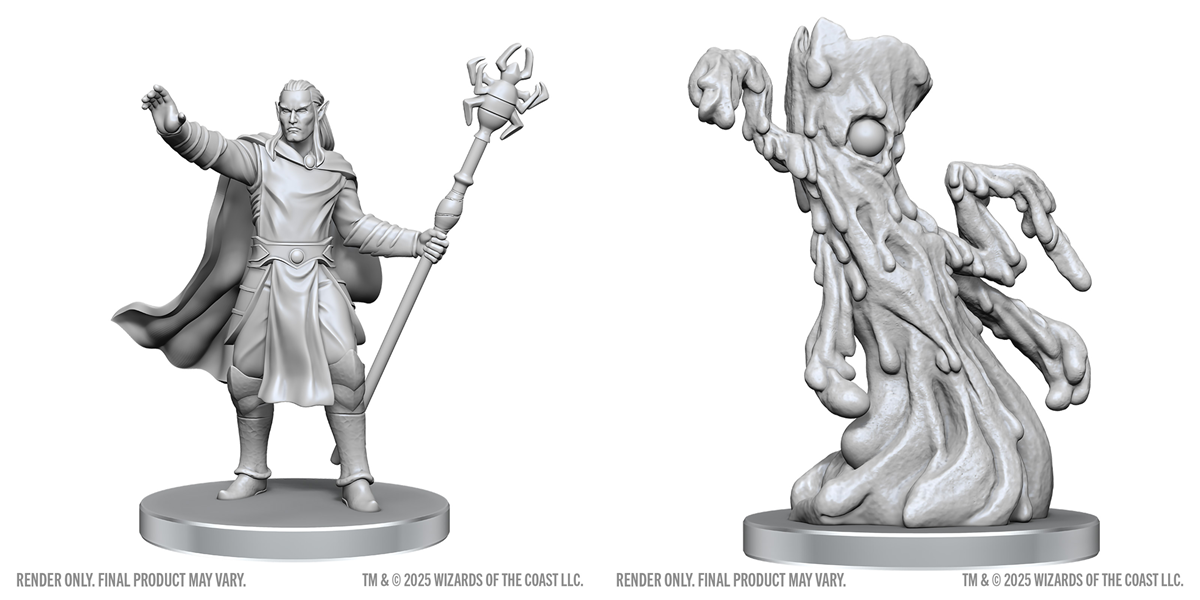 D&D Nolzur's Marvelous Miniatures: DROW MAGE & YOCHLOL Minatures Wizkids Games | Red Claw Gaming