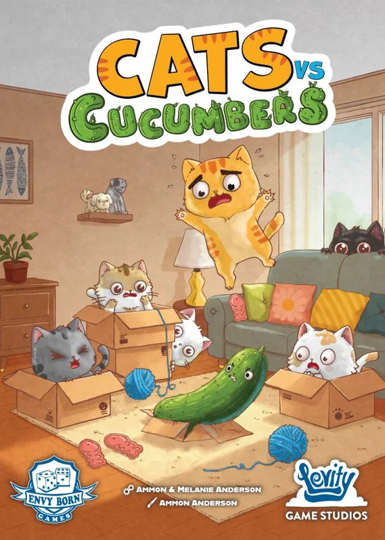 CATS VS CUCUMBERS Board Game Universal Distribution | Red Claw Gaming