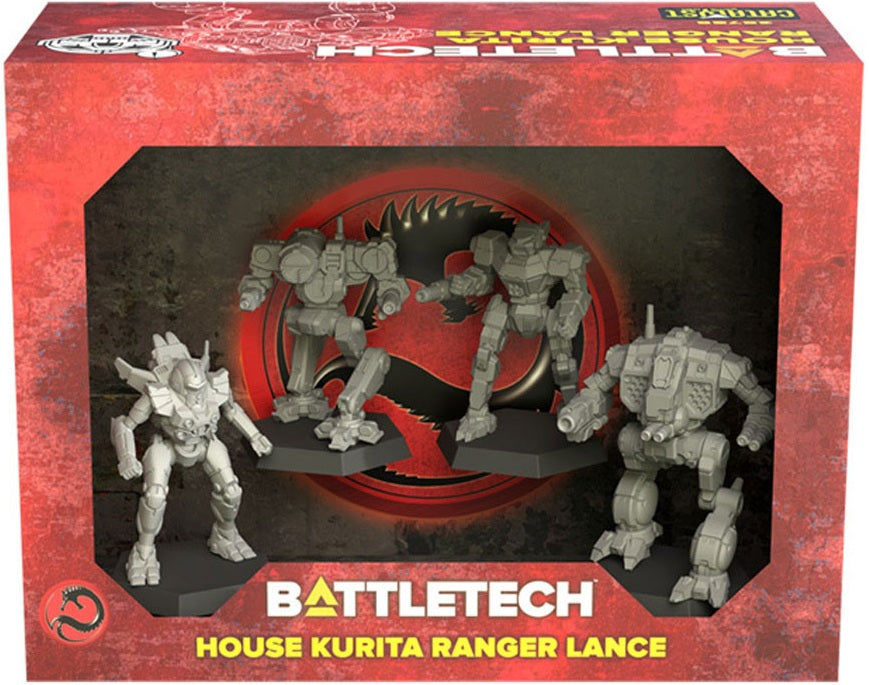 BATTLETECH HOUSE KURITA RANGER LANCE Battletech Catalyst | Red Claw Gaming