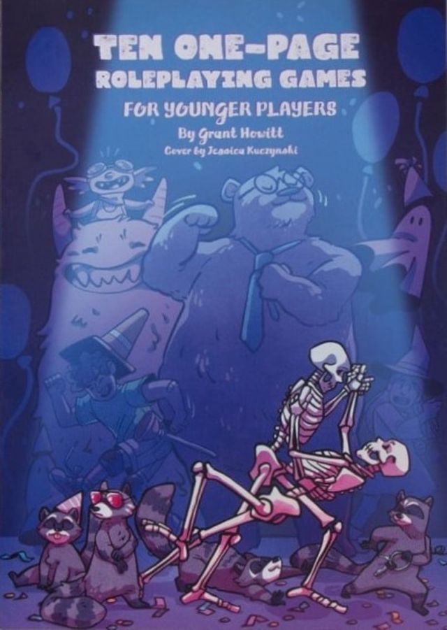TEN ONE-PAGE ROLEPLAYING GAMES FOR YOUNGER PLAYERS Role Playing Rowan, Rook and Decard | Red Claw Gaming