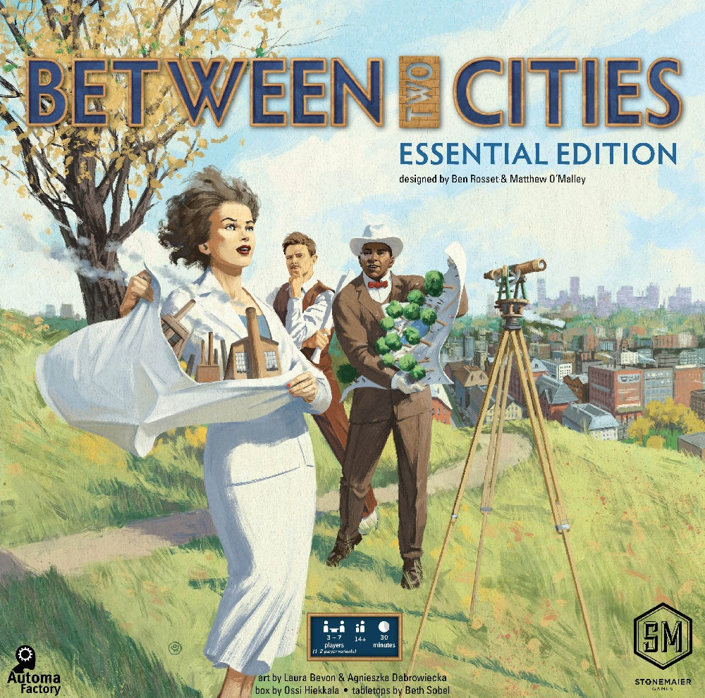 BETWEEN TWO CITIES ESSENTIAL EDITION Board Games Stonemaier Games | Red Claw Gaming