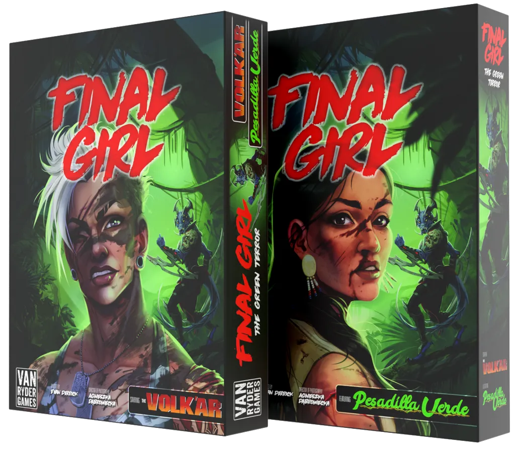 FINAL GIRL THE GREEN TERROR Board Games Van Ryder Games | Red Claw Gaming