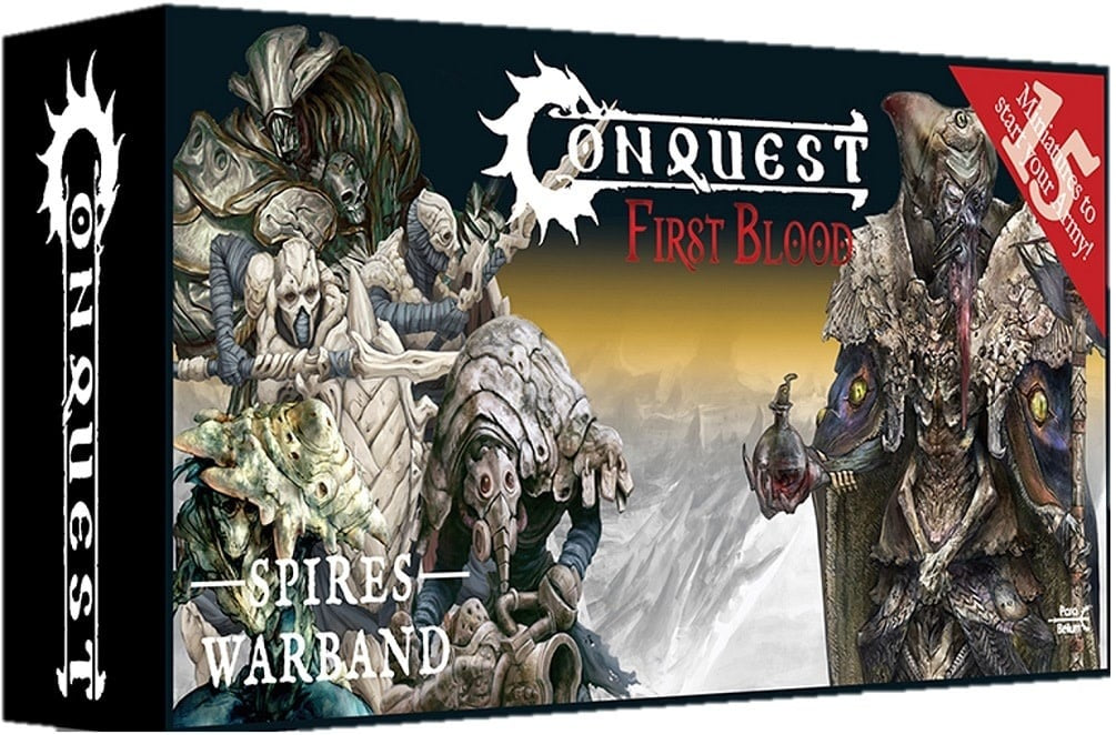 CONQUEST: SPIRES FIRST BLOOD NEW EDITION WARBAND | Red Claw Gaming