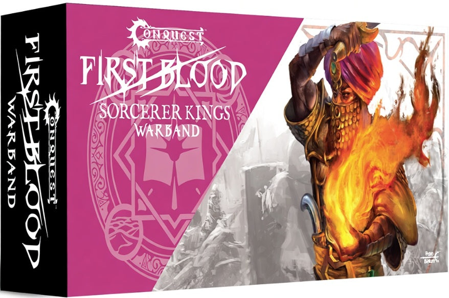 CONQUEST: SORCERER KINGS FIRST BLOOD NEW EDITION WARBAND | Red Claw Gaming