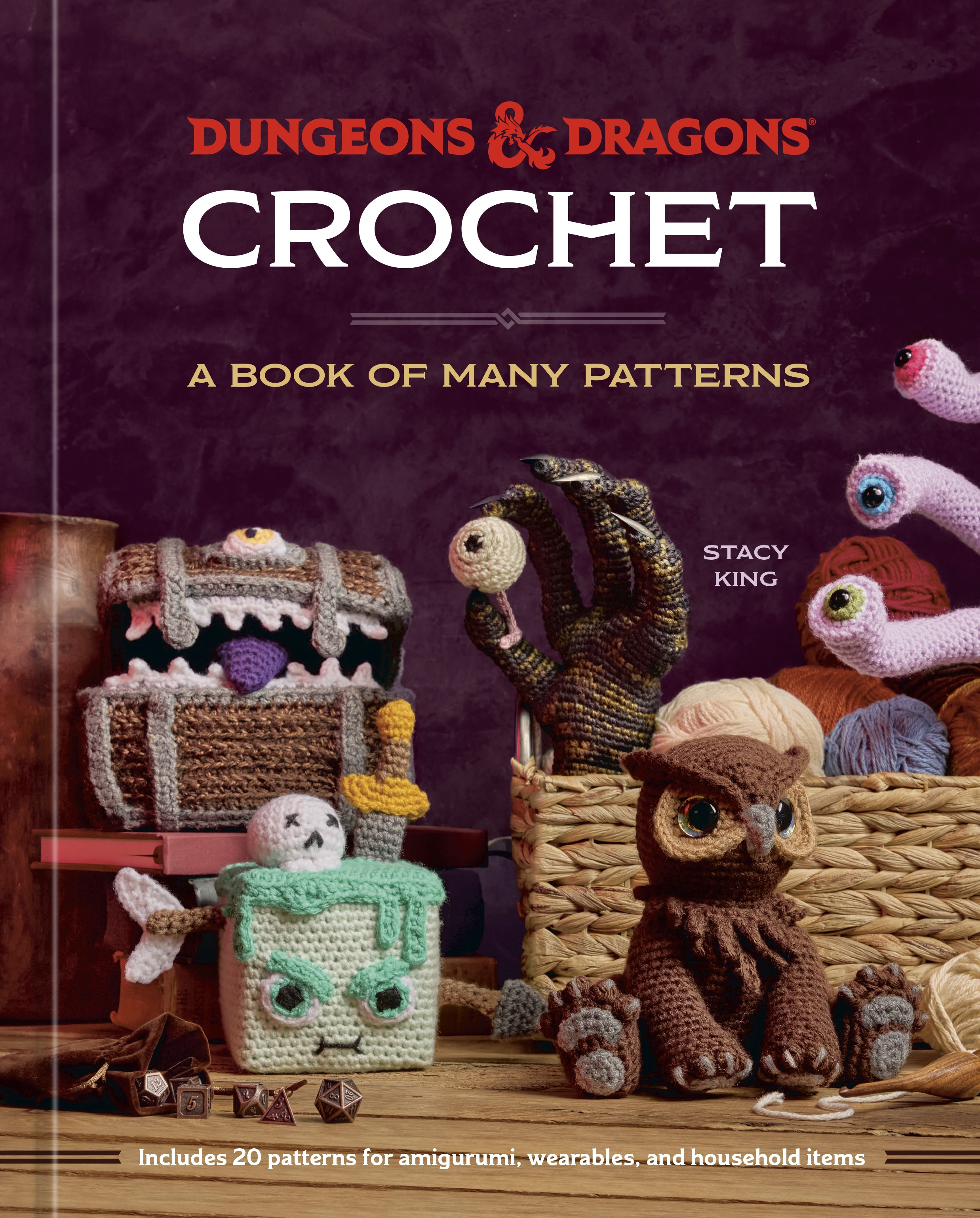 DUNGEONS & DRAGONS CROCHET: A BOOK OF MANY PATTERNS HC D&D Book Wizards of the Coast | Red Claw Gaming
