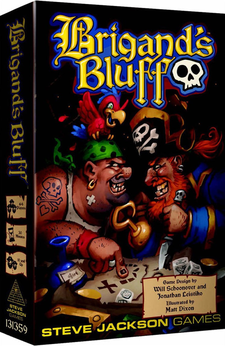 Brigand's Bluff Board Game Steve Jackson | Red Claw Gaming