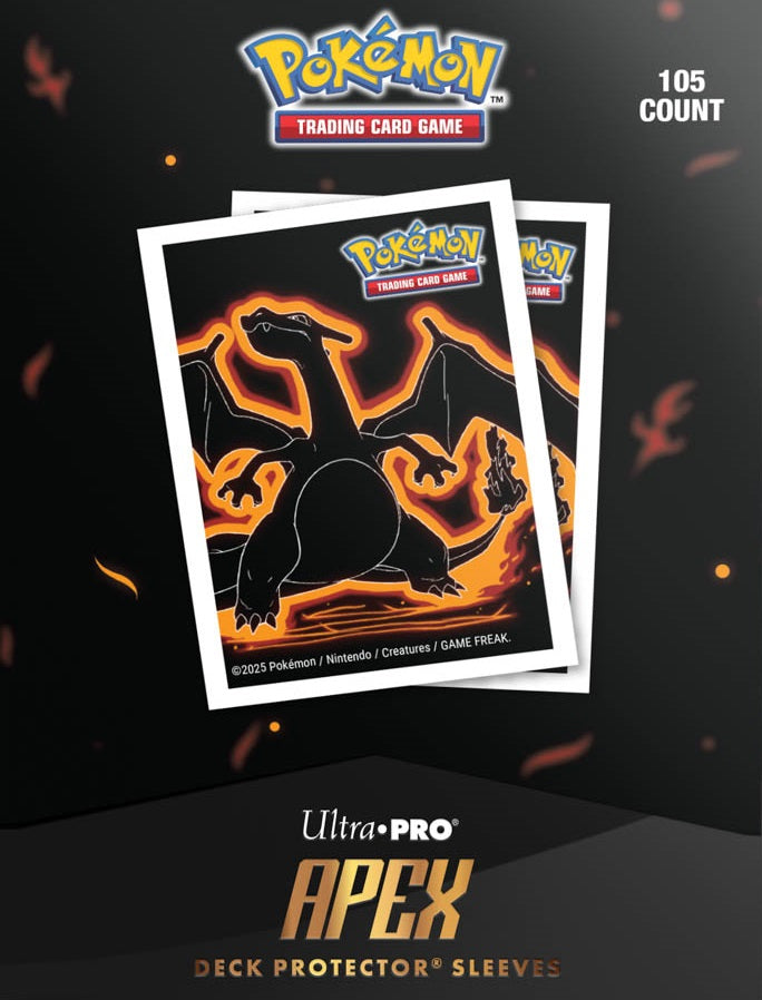 UP D-PRO APEX POKEMON NEON KANTO CHARIZARD 105CT | Red Claw Gaming