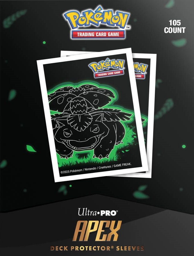 UP D-PRO APEX POKEMON NEON KANTO VENUSAUR 105CT | Red Claw Gaming