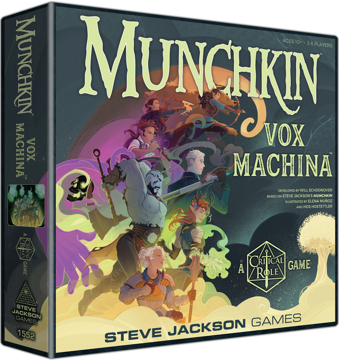 MUNCHKIN VOX MACHINA Board Games Steve Jackson | Red Claw Gaming