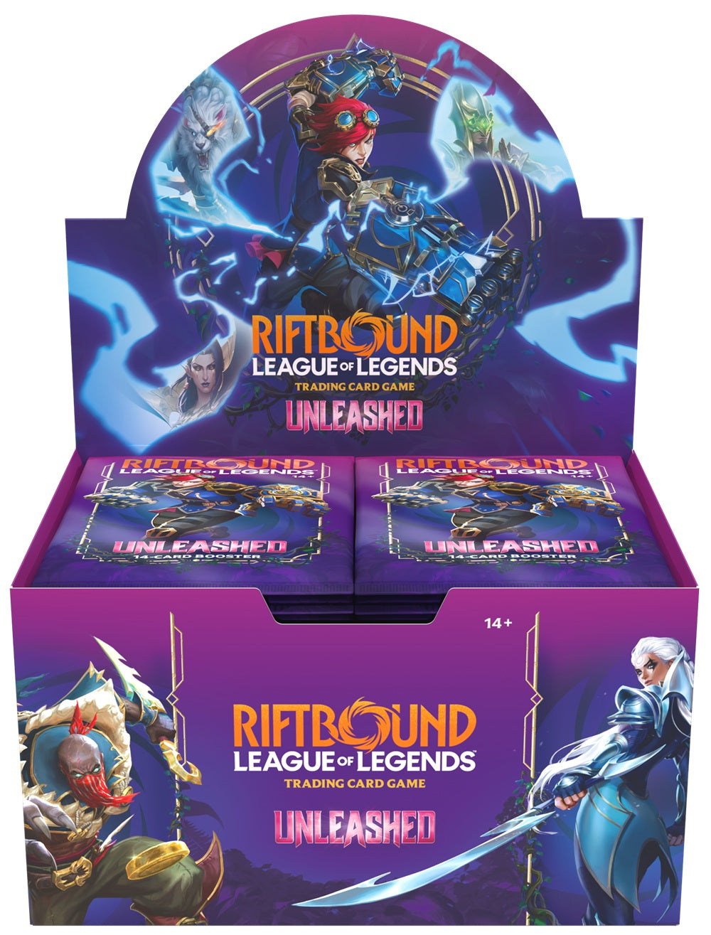 Riftbound: League of Legends - Unleashed Booster Box TCG UVS Games | Red Claw Gaming
