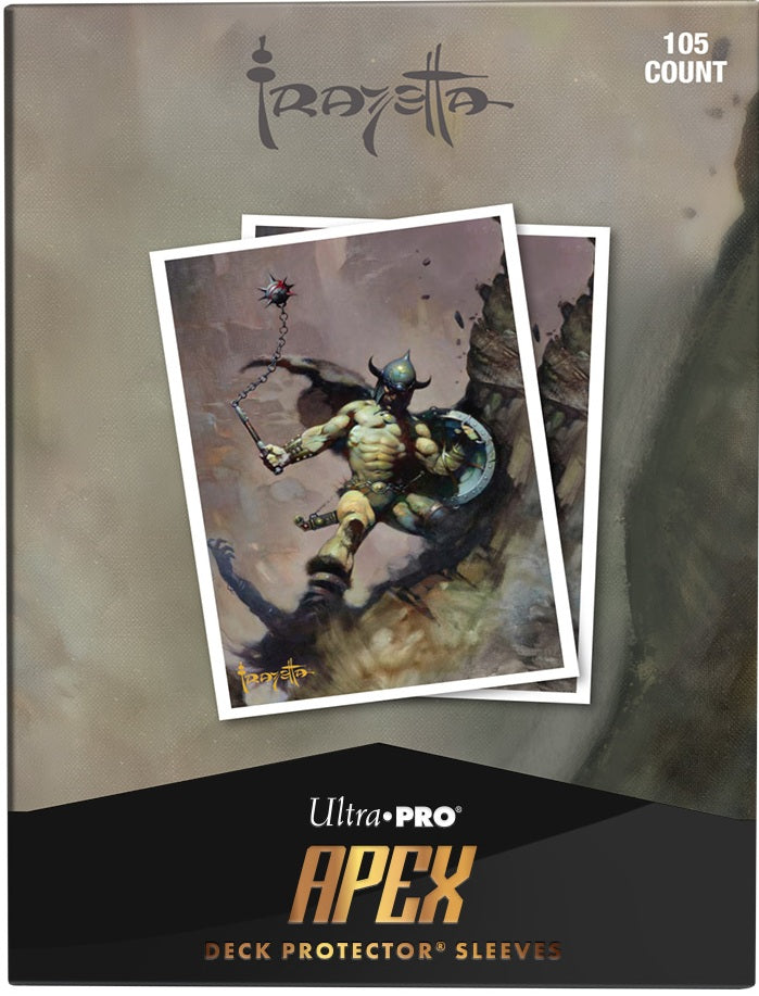 UP D-PRO APEX FRANK FRAZETTA WARRIOR WITH BALL AND CHAIN 105CT Card Sleeves Ultra Pro | Red Claw Gaming