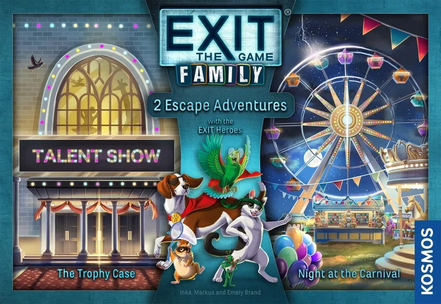 EXIT: FAMILY THE TROPHY CASE, NIGHT AT THE CARNIVAL | Red Claw Gaming