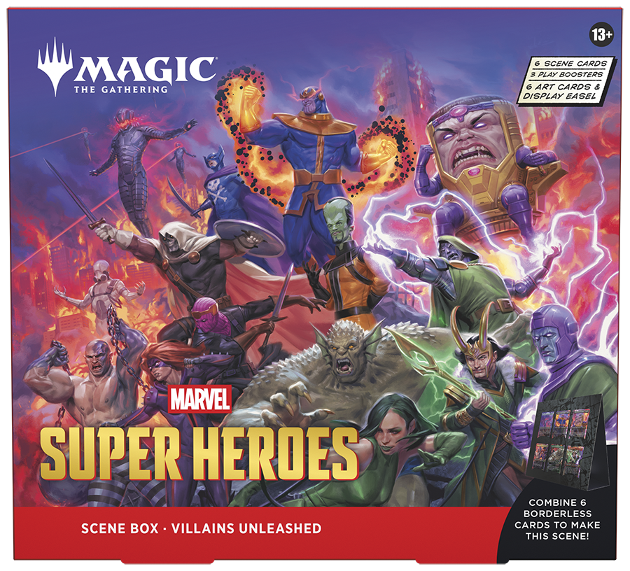 Magic: The Gathering: MARVEL SUPER HEROES SCENE BOX SET OF 2 | Red Claw Gaming