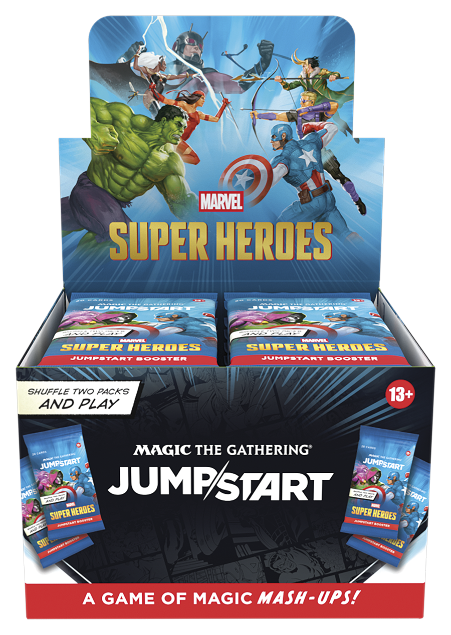 Magic: The Gathering: MARVEL SUPER HEROES JUMPSTART BOOSTER BOX | Red Claw Gaming