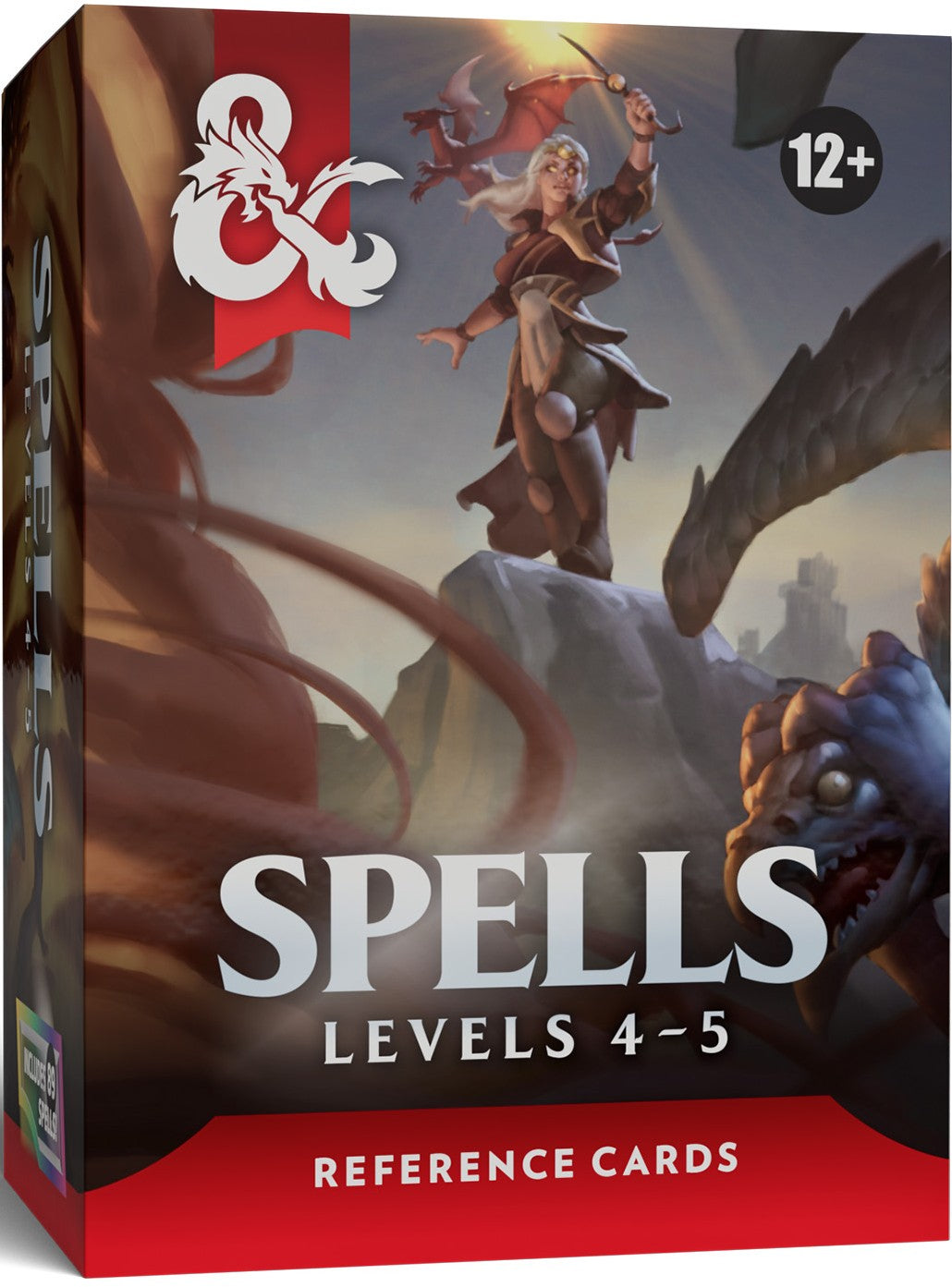 D&D RPG REFERENCE CARDS SPELLS 3 (LEVELS 4-5) | Red Claw Gaming