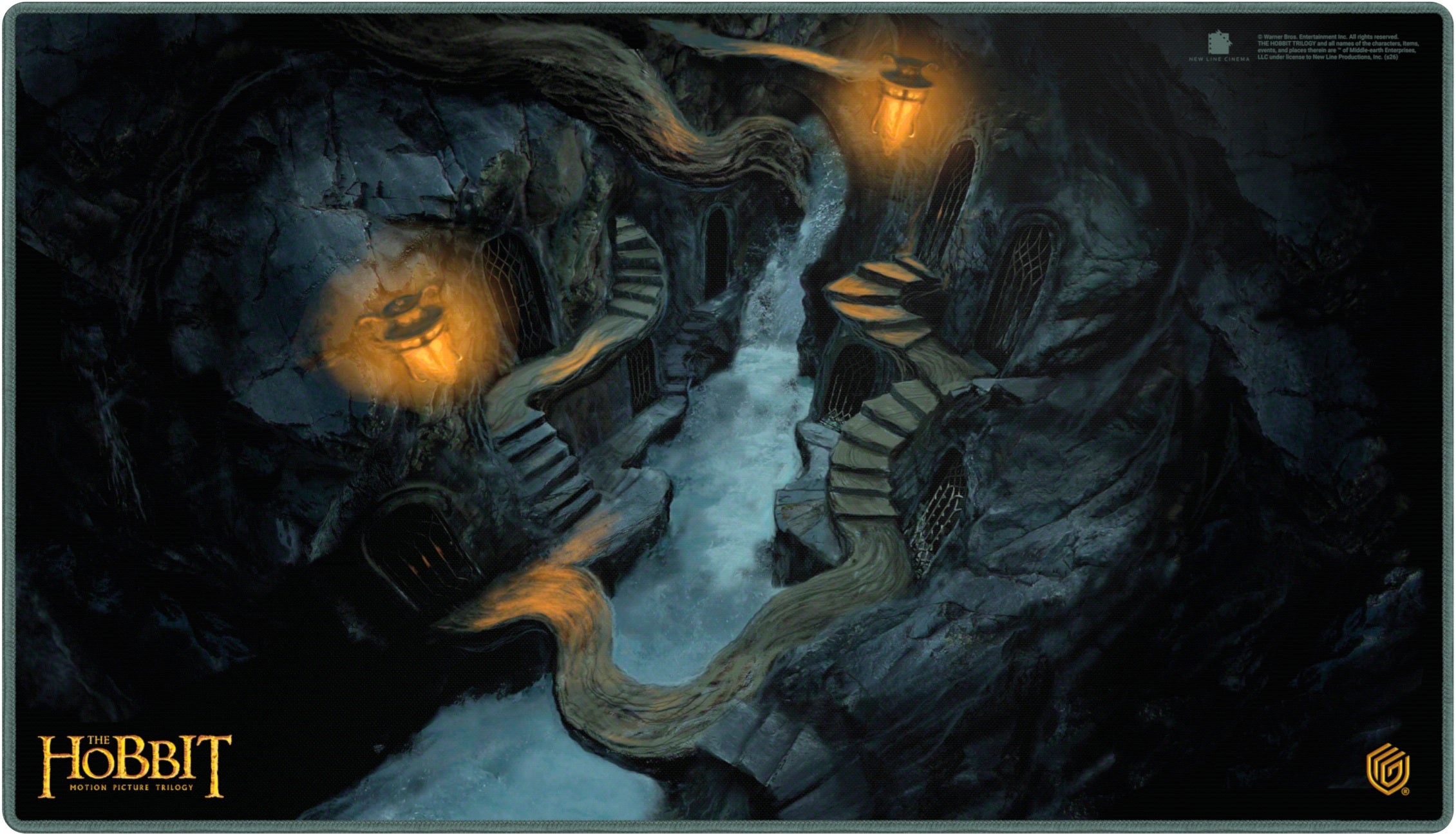 ULTIMATE GUARD PLAYMAT THE HOBBIT MAP - THRANDUIL'S KINGDOM | Red Claw Gaming