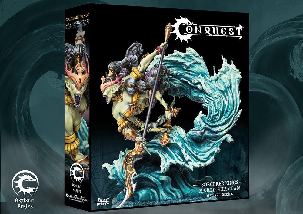 CONQUEST: SORCERER KINGS MARID SHAYTAN Miniatures para bellum | Red Claw Gaming