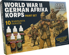 HISTORICAL: WWII GERMAN AFRIKA CORPS PAINT SET | Red Claw Gaming