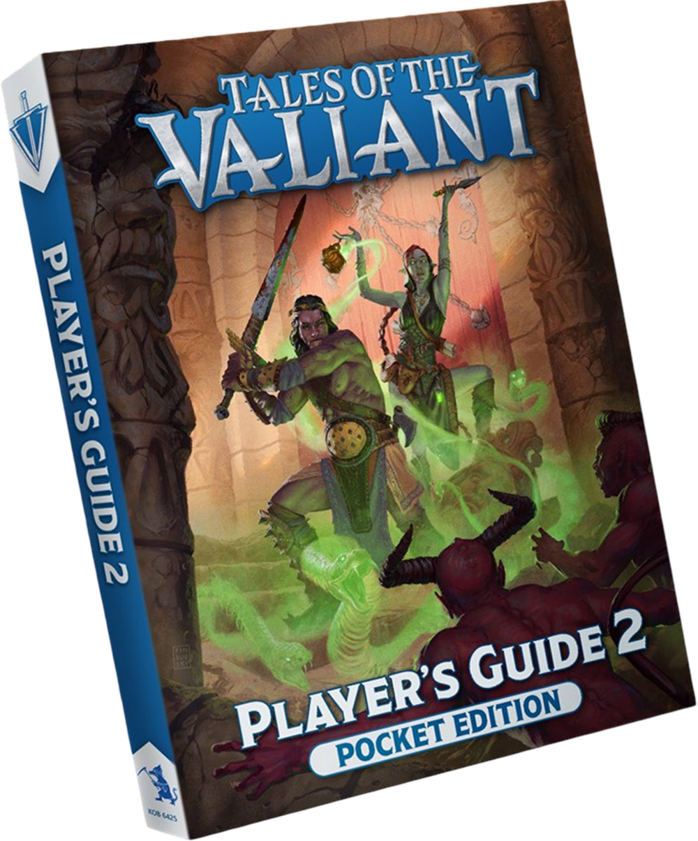 TALES OF THE VALIANT PLAYER'S GUIDE 2 POCKET EDITION | Red Claw Gaming