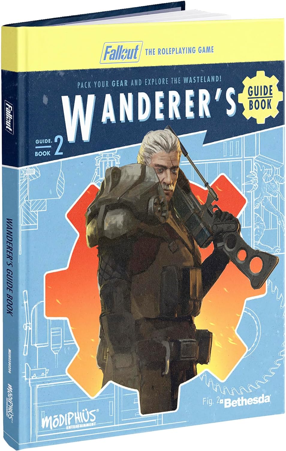 FALLOUT RPG WANDERER'S GUIDE BOOK Role Playing Red Claw Gaming | Red Claw Gaming