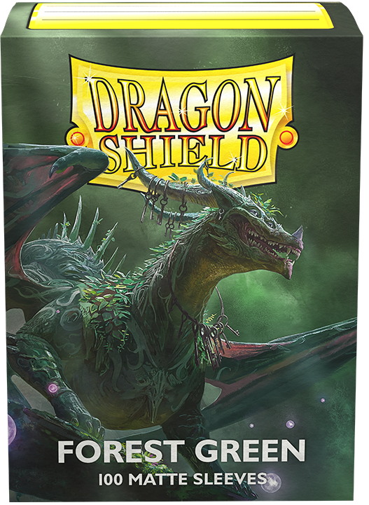 Dragon Shield Matte Sleeve - Forest Green 100ct Dragon Shield Dragon Shield    | Red Claw Gaming