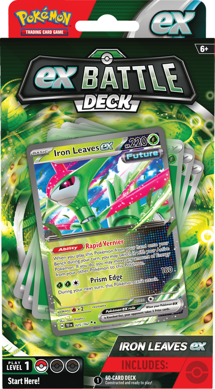 POKEMON BATTLE DECKS TAPU KOKO EX/IRON LEAVES EX Pokemon Nintendo Iron Leaves EX   | Red Claw Gaming