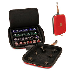 AP ENHANCE TABLETOP DESIGNER EDITION DICE CASE AND TRAY Dice Tray Enhance Red | Red Claw Gaming