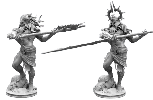 CONQUEST: NORDS/CITY STATES ARTISAN SERIES SEIDR/ORACLE Miniatures Universal DIstribution | Red Claw Gaming