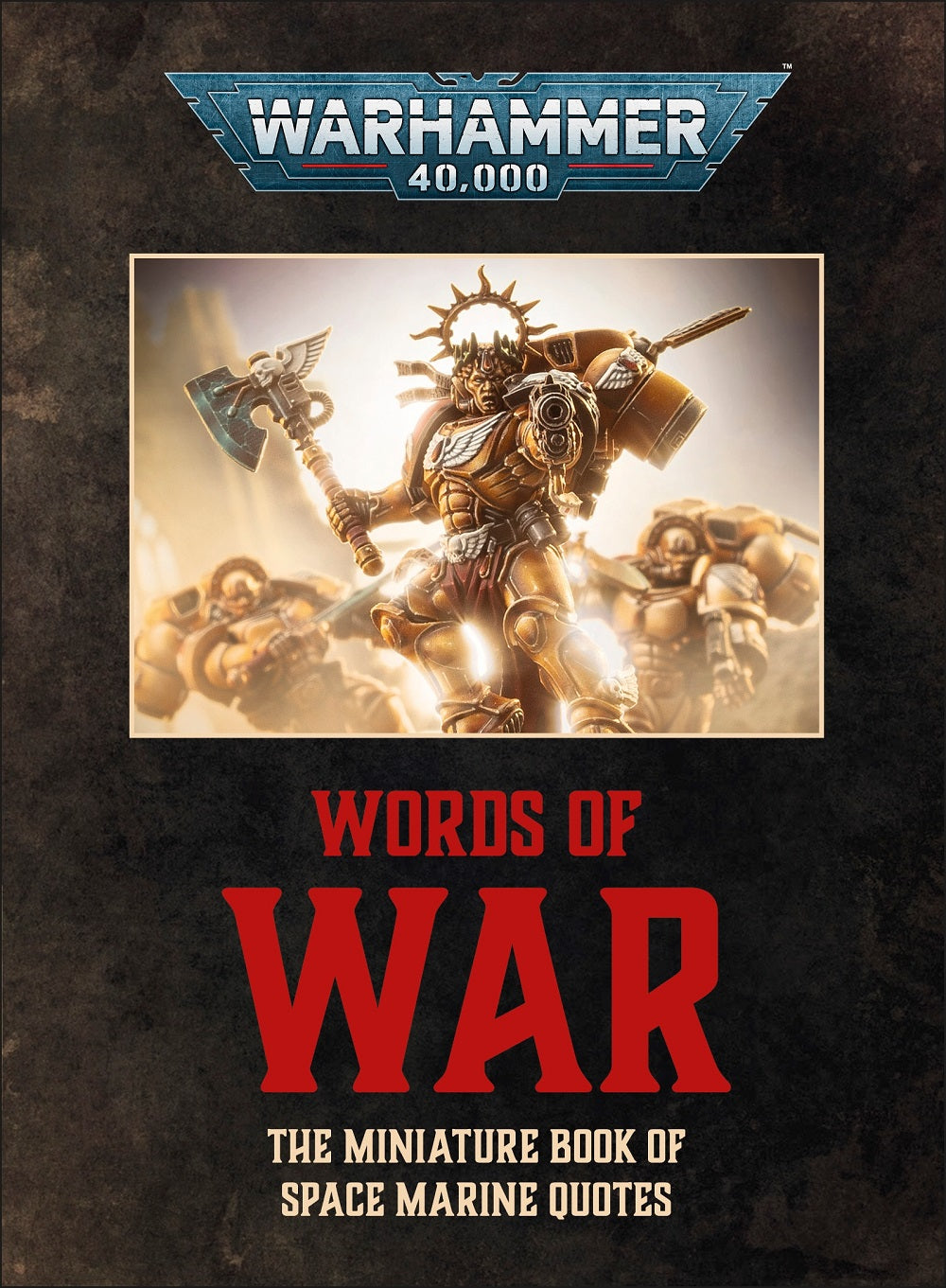 WARHAMMER 40,000 WORDS OF WAR HC Book DK | Red Claw Gaming