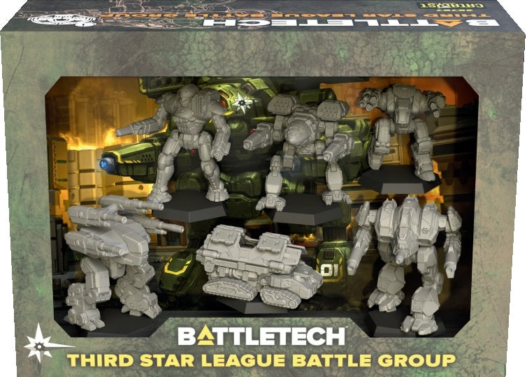 BATTLETECH THIRD STAR LEAGUE BATTLE GROUP Battletech Catalyst | Red Claw Gaming