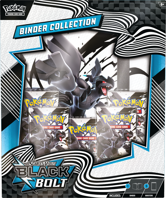 POKEMON BLACK BOLT BINDER COLLECTION Pokemon Pokemon | Red Claw Gaming
