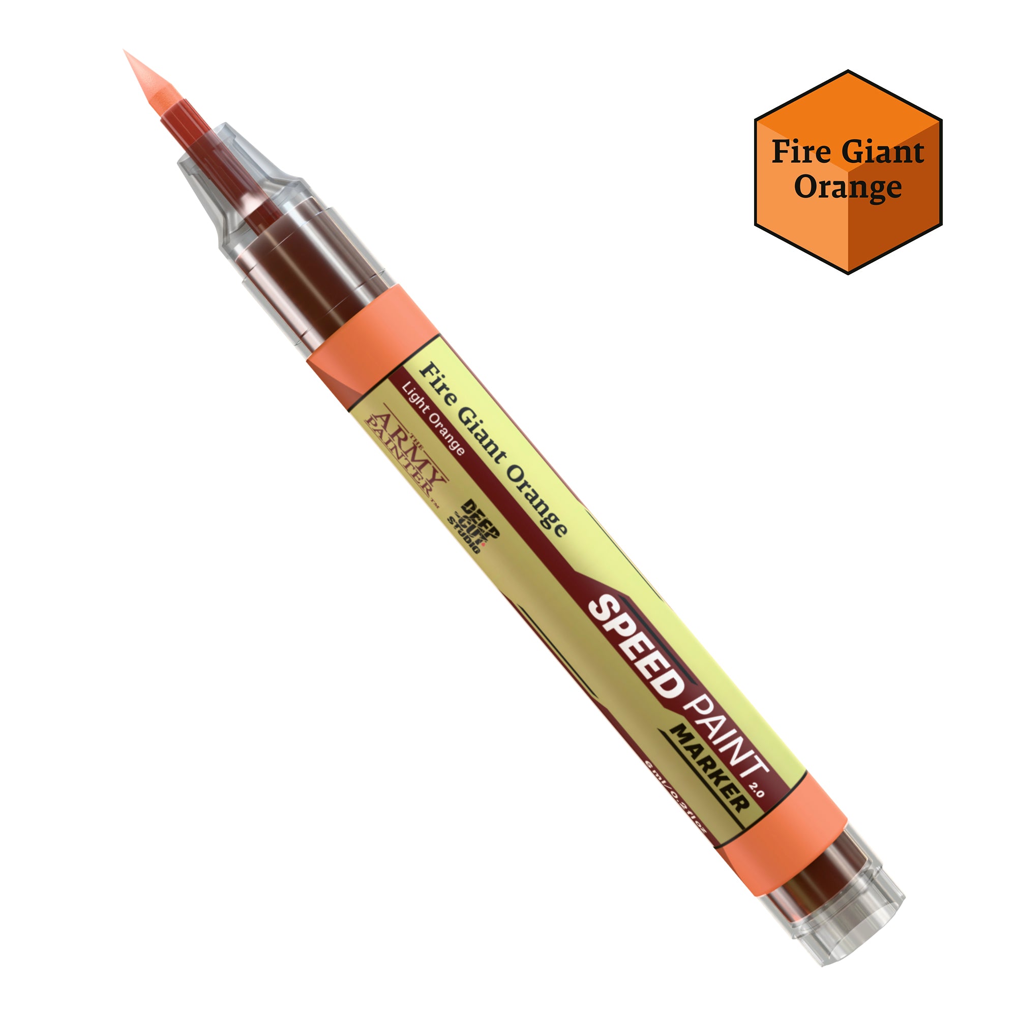 SPEEDPAINT MARKER FIRE GIANT ORANGE Speed Paint Marker Army Painter | Red Claw Gaming
