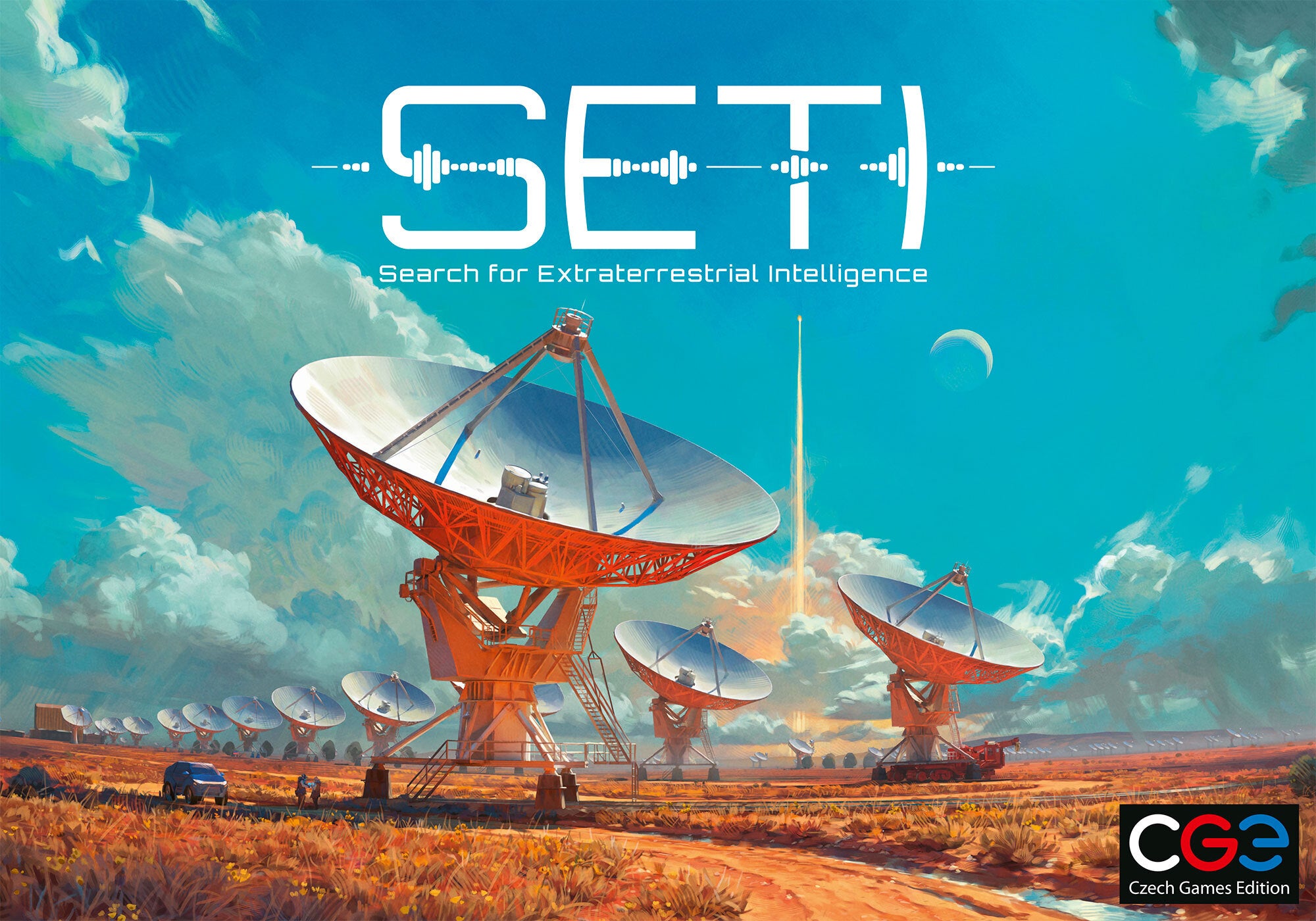 SETI: SEARCH FOR EXTRATERRESTRIAL INTELLIGENCE Board Games Czech Games Edition | Red Claw Gaming