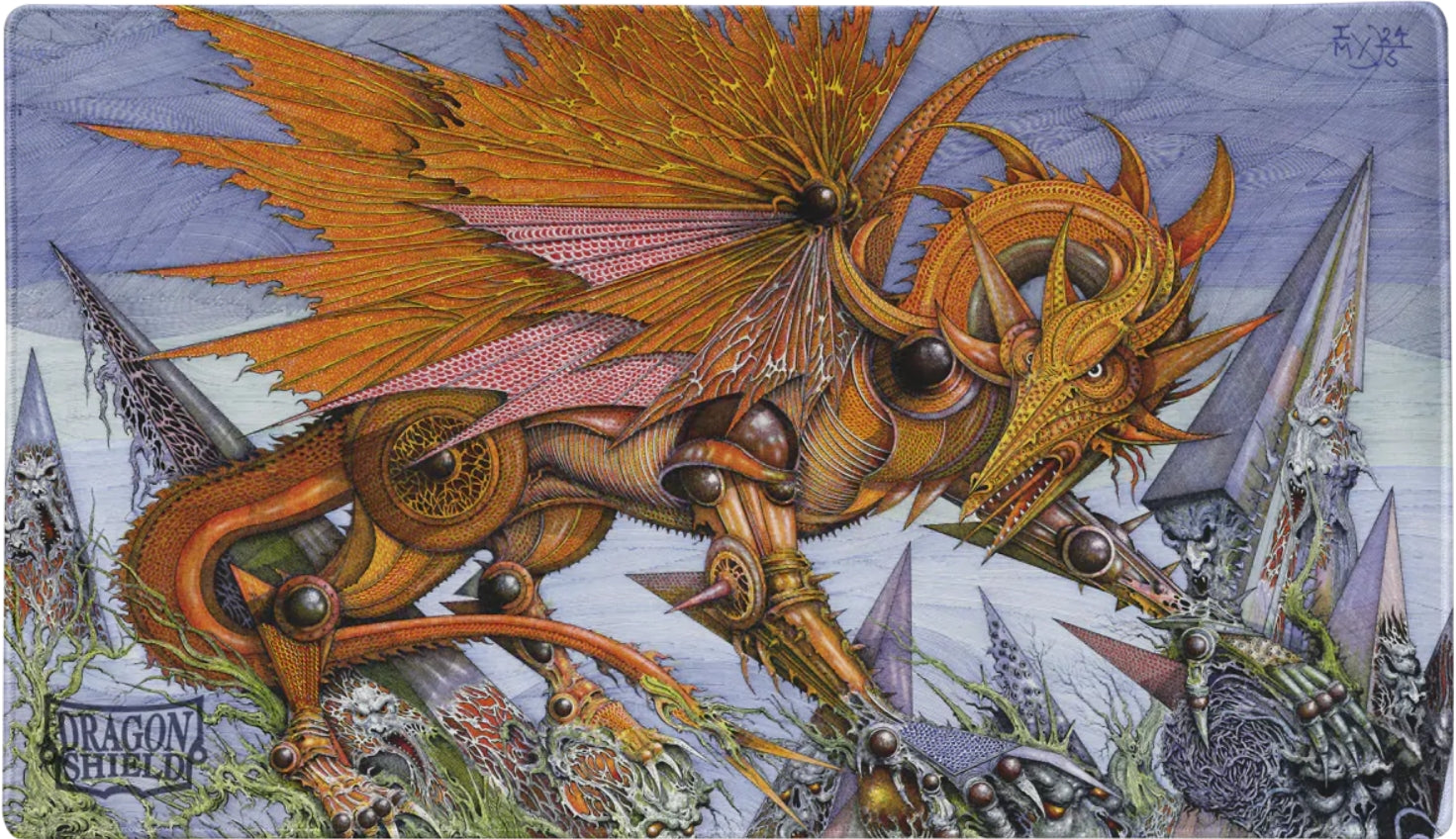 DRAGON SHIELD PLAYMAT THE MILLERAX Dragon Shield Dragon Shield | Red Claw Gaming