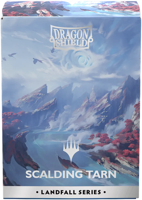 DRAGON SHIELD MAGIC THE GATHERING LANDFALL SERIES SCALDING TARN Dragon Shield Dragon Shield | Red Claw Gaming