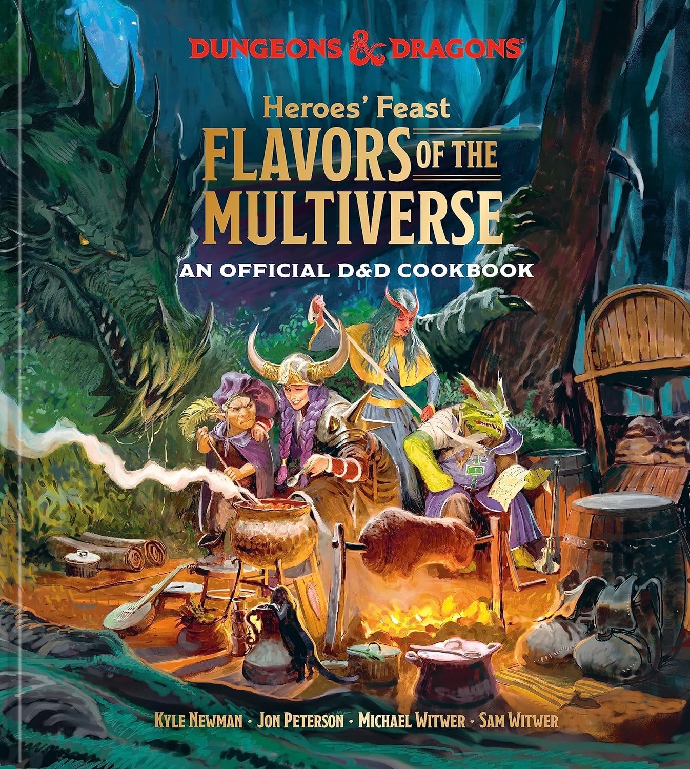 EROES FEAST FLAVORS OF THE MULTIVERSE COOKBOOK D&D Book Wizards of the Coast    | Red Claw Gaming