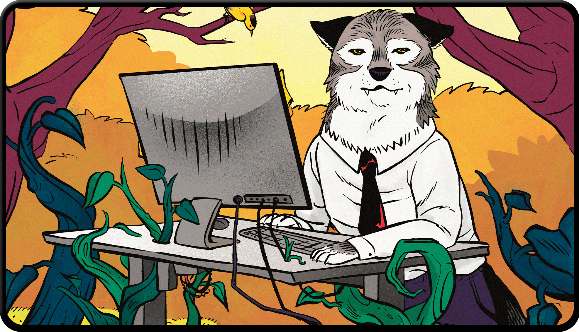 SECRET LAIR NOT A WOLF BLACK STITCHED Playmats Ultra Pro    | Red Claw Gaming