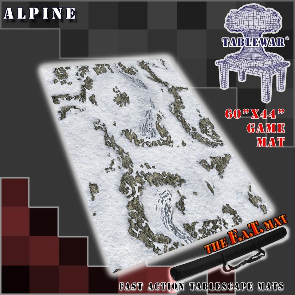 F.A.T. Mats Alpine 60'x44' Gaming Mat F.A.T. Mats    | Red Claw Gaming