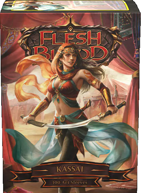 DRAGON SHIELD SLEEVES MATTE FLESH AND BLOOD KASSAI 100CT Dragon Shield Dragon Shield    | Red Claw Gaming