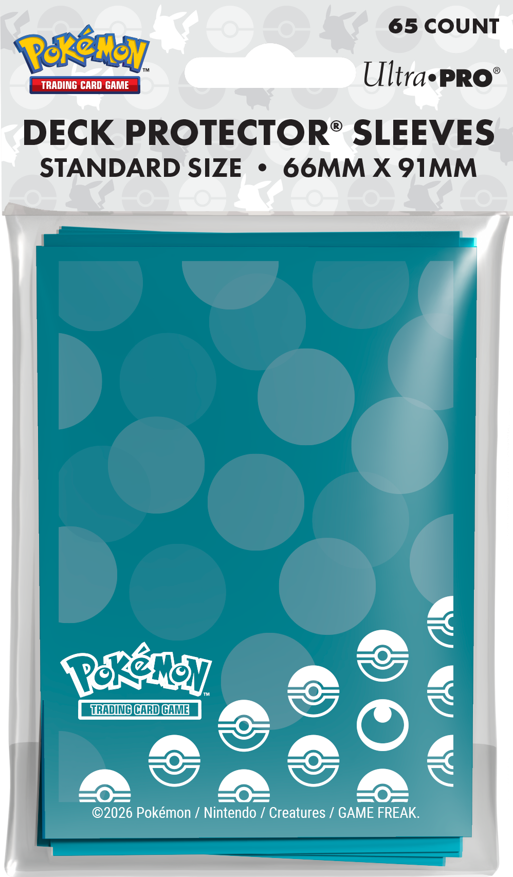 UP D-PRO POKEMON ENERGY DARKNESS TYPE 65CT Card Sleeves Ultra Pro | Red Claw Gaming