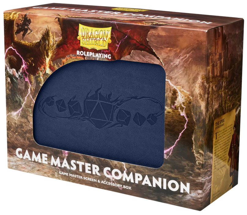 Dragon Shield Game Master Companion - Midnight Blue Dragon Shield Dragon Shield    | Red Claw Gaming