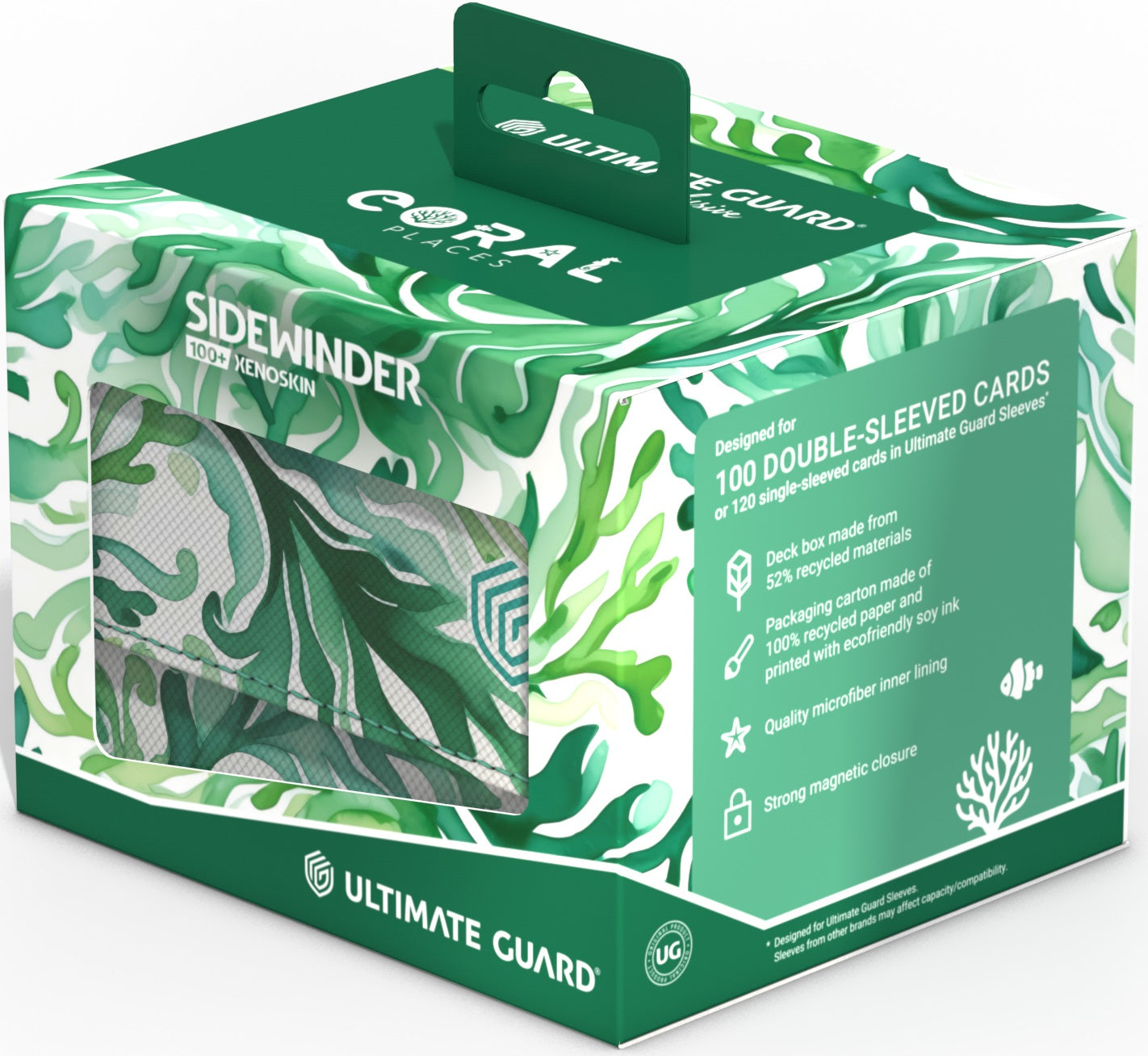UG DECK CASE SIDEWINDER 100+ XENOSKIN 2025 EXCLUSIVE CORAL PLACES KELP FOREST Deck Box Ultimate Guard | Red Claw Gaming