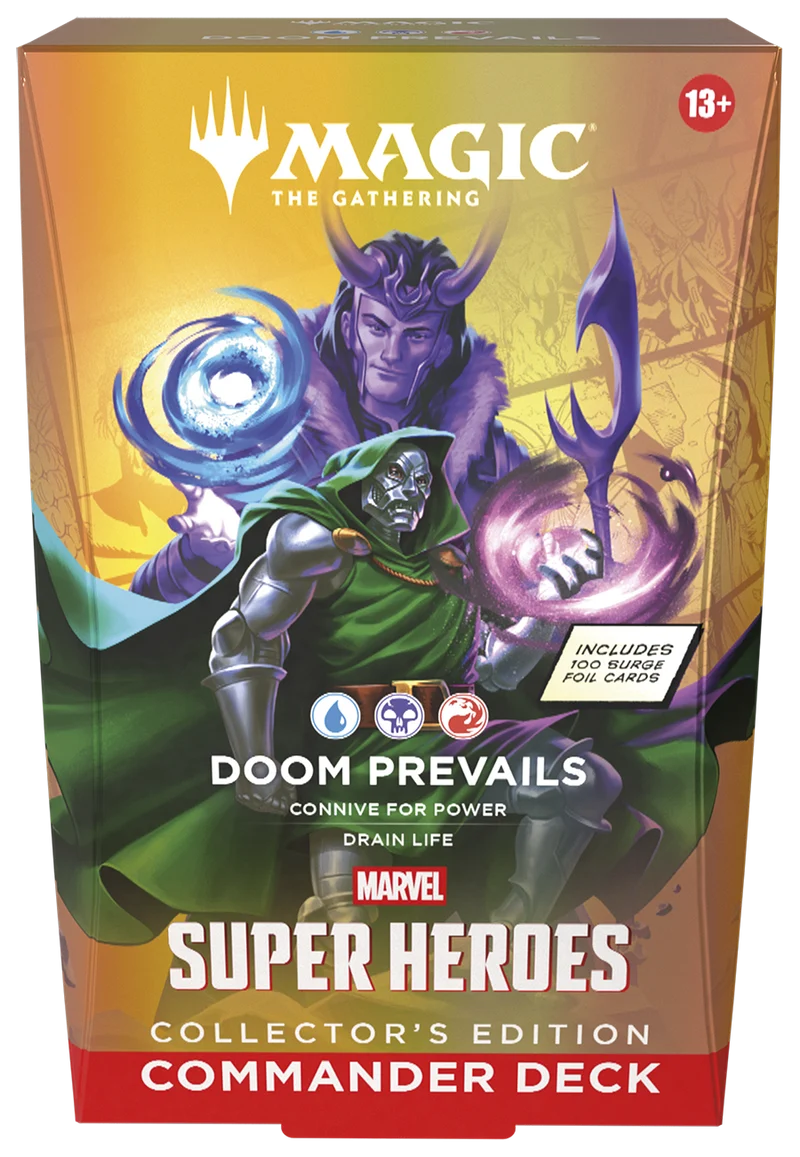 Magic: The Gathering: MARVEL SUPER HEROES COLLECTOR COMMANDER | Red Claw Gaming