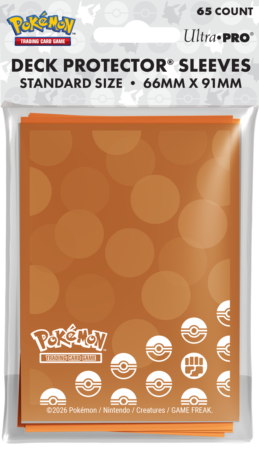 UP D-PRO POKEMON ENERGY FIGHTING TYPE 65CT Card Sleeves Ultra Pro | Red Claw Gaming