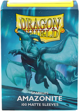 DRAGON SHIELD SLEEVES MATTE AMAZONITE 100CT Dragon Shield Dragon Shield | Red Claw Gaming