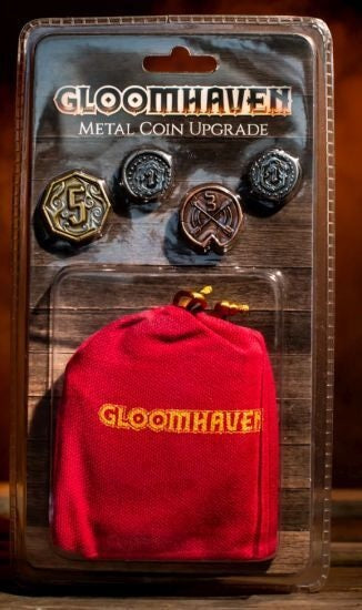 Gloomhaven Metal Coin Upgrade Board Games Cephalofair Games    | Red Claw Gaming