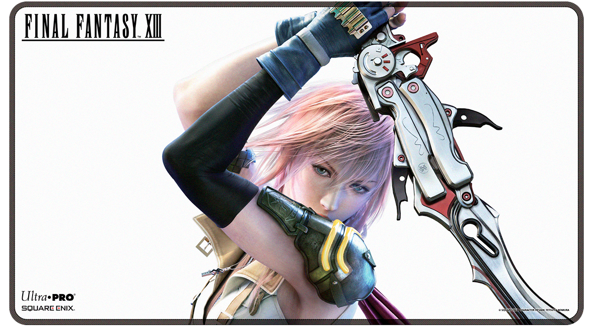 FINAL FANTASY XIII PLAYMAT - LIGHTNING Playmats Ultra Pro | Red Claw Gaming