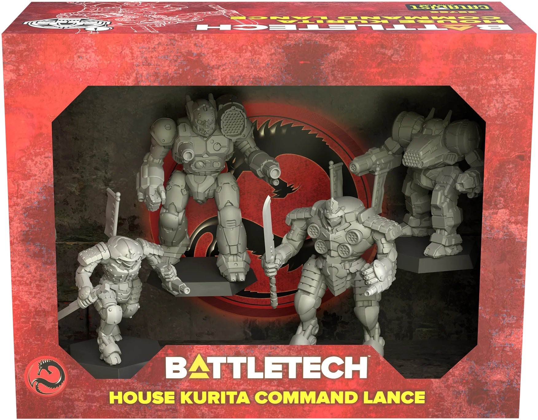 BATTLETECH HOUSE KURITA COMMAND LANCE Battletech Catalyst | Red Claw Gaming