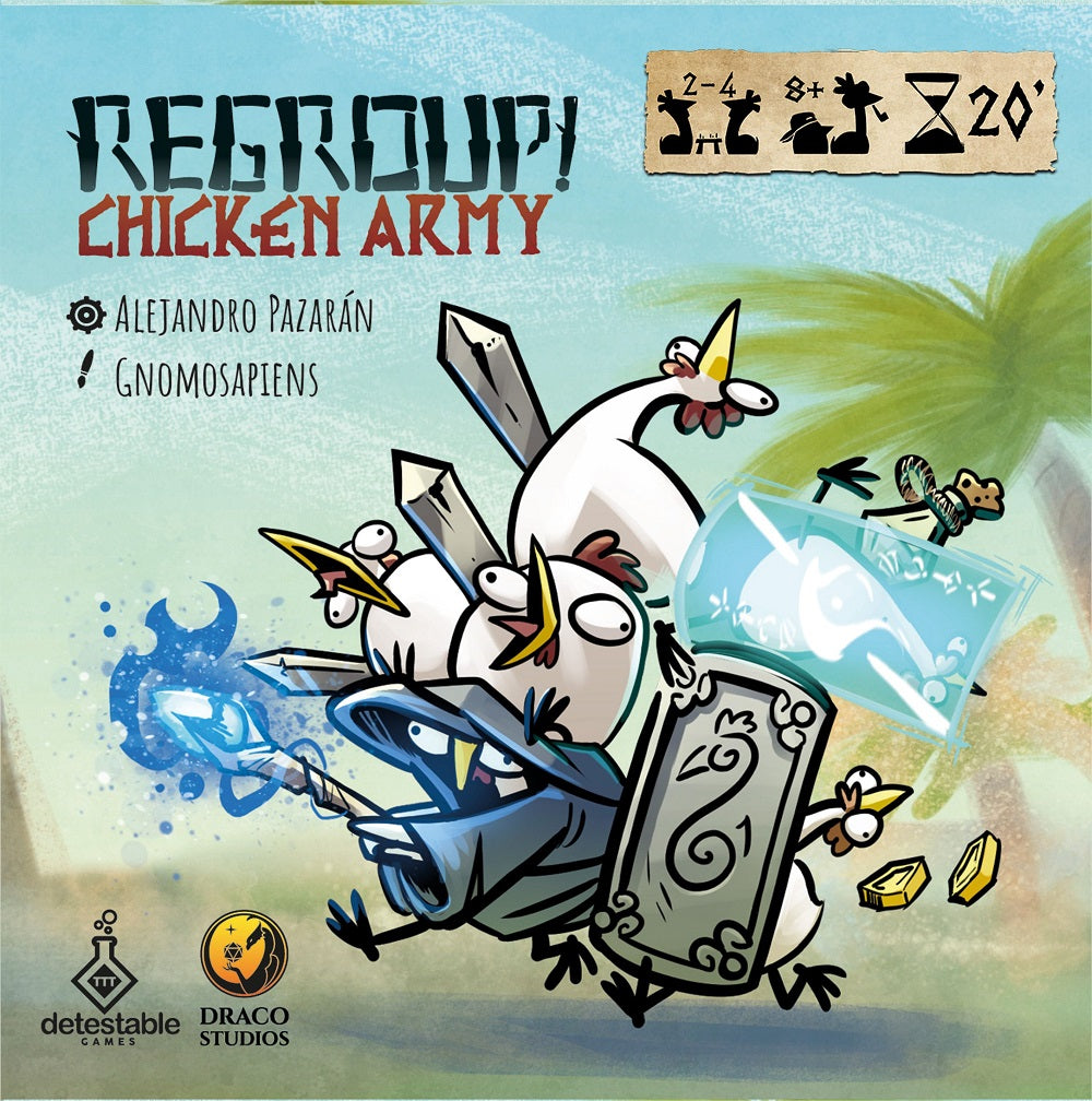 REGROUP CHICKEN ARMY Board Games Ravensburger    | Red Claw Gaming